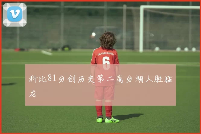 科比81分创历史第二高分湖人胜猛龙